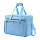 thumbnail image 1 of Bolsa De Tejer Multibolsillos Con Cremallera, Bolsa De Costura De Gran Capacidad, Bolsa De Crochet Azul, 1 of 5