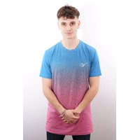 White Clothing - Polera Azul Y Rosa Super Fit