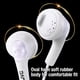 thumbnail image 3 of Auriculares JVC HAF160W Gumy Ear Bud con cable blanco, 3 of 6