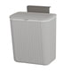 thumbnail image 4 of Cubo De Basura Para Cocina, Soporte Multifunción Para Puerta De Armario, Encimera, Gris, 9 L, 4 of 5