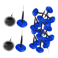 Magideal - Kit De 24 Tapones De Reparación De Neumáticos Con Forma De Hongo. Tapón De Reparación De Pinchazos. Reemplaza El Kit De Neumáticos Para Automóviles, A 8 Mm X 8 Cm