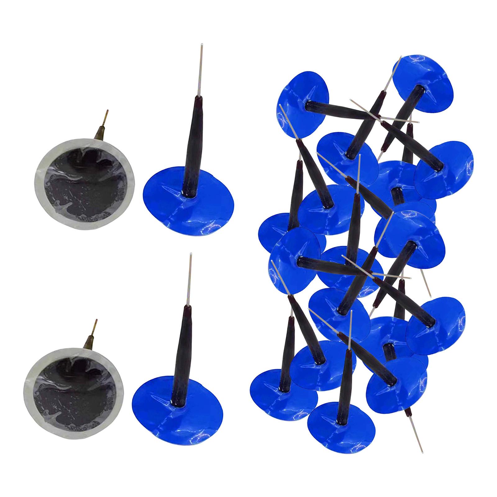 Magideal - Kit De 24 Tapones De Reparación De Neumáticos Con Forma De Hongo. Tapón De Reparación De Pinchazos. Reemplaza El Kit De Neumáticos Para Automóviles, A 8 Mm X 8 Cm