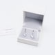 thumbnail image 3 of Aros Punto de Luz Plata Italiana 925 y Cristal Genuino Aurora Boreal, 3 of 4