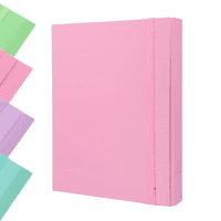 Qiaoxiang - Carpeta Archivadora Porta Documentos Con Elástico 7Cm