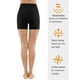 thumbnail image 5 of Pantalones Cortos De Yoga Tummy Control Para Mujer Color Negro, 5 of 7
