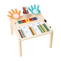 Magideal - Juguete Numérico, Materiales Manipulativos Matemáticos Con Tarjetas, Con Palitos Y Marco, Números Para Los Dedos, Juego De Conteo Para Jardín De Infan