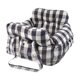thumbnail image 1 of Asiento De Coche Para Perros Peque?os, Cama De Viaje Suave Para Perros, Suministros Para Mascotas, Blanco, Negro Y L, 1 of 5
