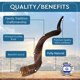 thumbnail image 4 of Shofar Yomtov Shalom 38‑48 cm Kosher de Israel, 4 of 6