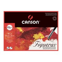 Block Óleo Figueras Canson 290Gr 10 Hojas 24 X 33Cm