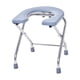 thumbnail image 4 of Silla De Taburete De Inodoro En Cuclillas Para Personas Mayores Para Ba?o Asiento De Silla De Inodoro Portátil Gris 38 Cm De Alto, 4 of 5