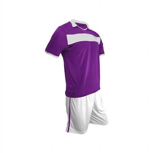 Snix - Uniforme De Futbol Para Adulto Zid Morado Y Blanco Talla L