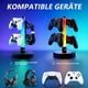 thumbnail image 5 of Soporte para auriculares VCOM con luz RGB y controlador (PC), 5 of 7