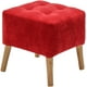 thumbnail image 1 of Pouf Alemania Rojo Altea 42x42x43 cm, 1 of 3