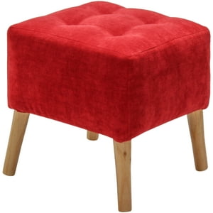 Máxima Design - Pouf Alemania Rojo Altea 42X42X43 Cm