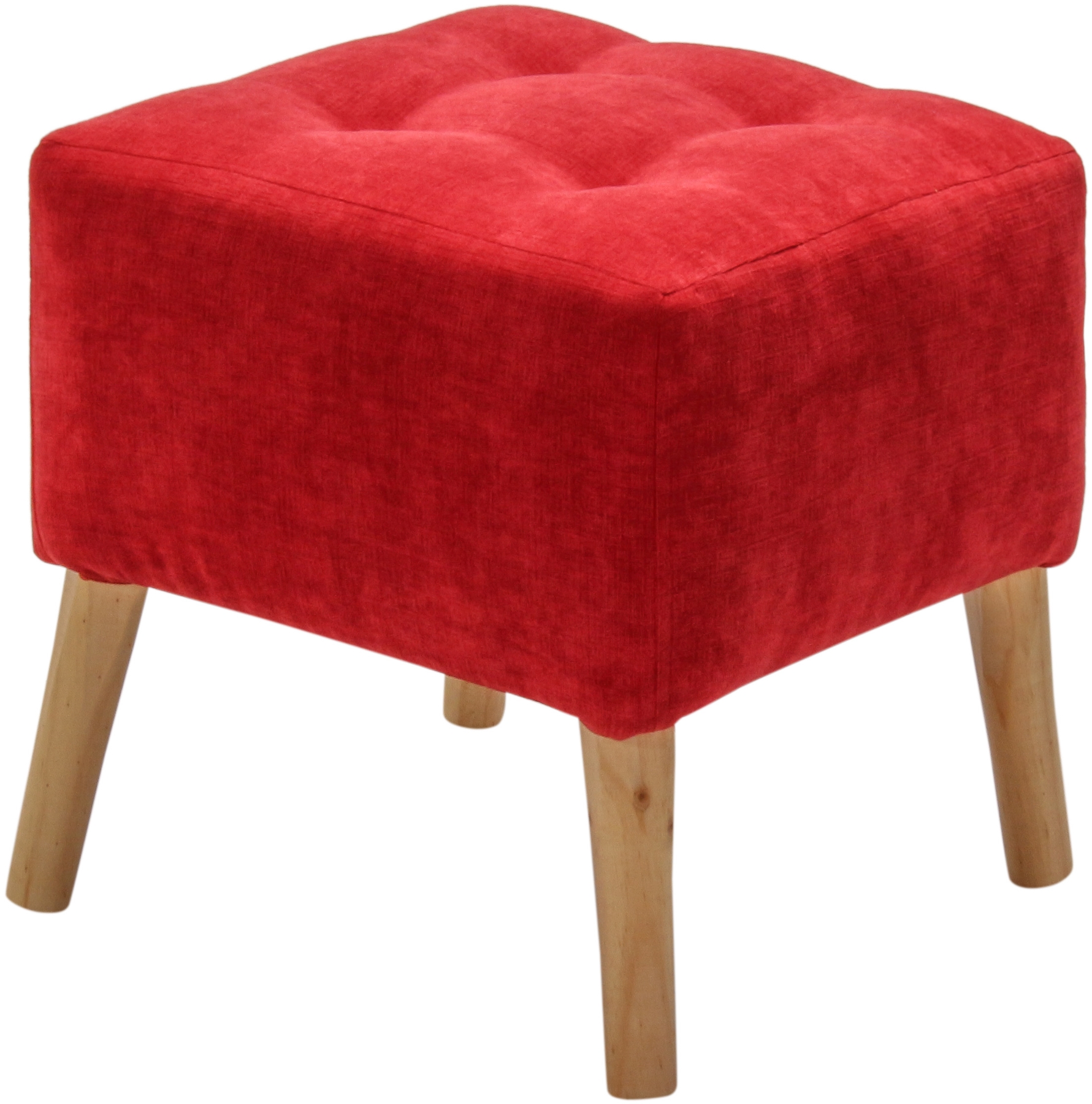 Máxima Design - Pouf Alemania Rojo Altea 42X42X43 Cm