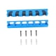thumbnail image 2 of Soporte Para Caña De Pescar, Estante De Almacenamiento Para Caña De Pescar Con 6 Agujeros, Para Garaje, RV, Sala De Juegos, Azul, 2 of 3