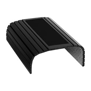 Bothyi - Bandeja Para Brazo De Sofá, Mesa Portátil, Plegable, Para Desayuno, Fruta De Madera, Bandeja Para Reposabrazos, Color Negro