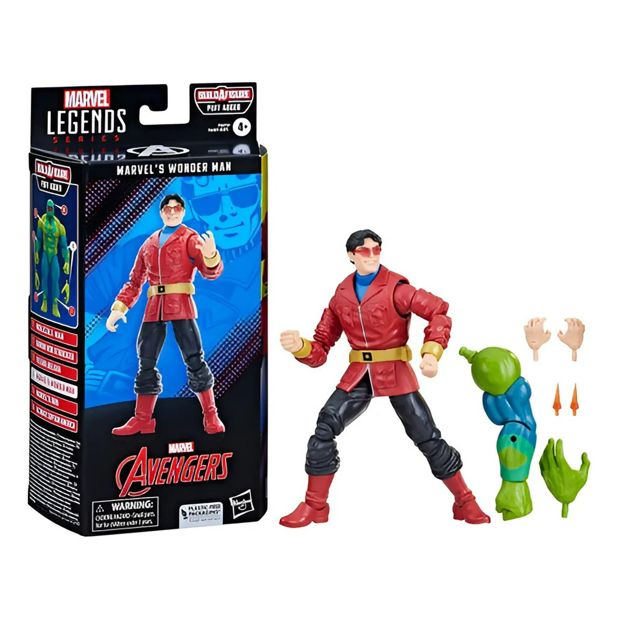 Figura De Wonder Man De Marvel Legend Series
