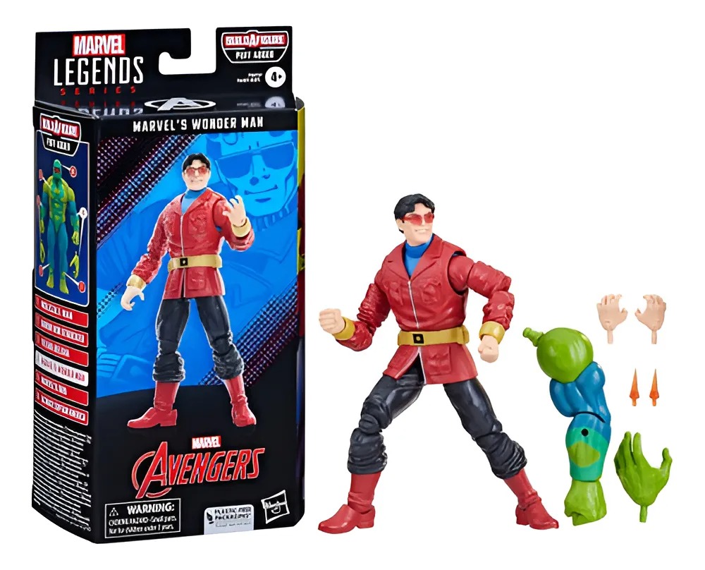 Marvel - Figura De Acción Legends Series Wonder Man.