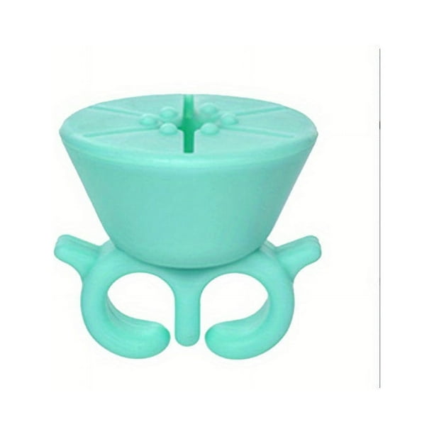 1pc Household Sewing Weeding Collector: Suction Cup Silicone Waste Storage Ball for DIY Vinyl Weeding, Scrapbooking & Decoration!