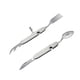 thumbnail image 2 of Experience Ultimate Convenience with our 4 in 1 Multifunctional Stainless Steel Outdoor Tableware for Picnic, Camping, Hiking, and Travelling, 2 of 4