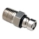 thumbnail image 2 of Conector de combustible macho Seachoice Brass, paquete de 1, 2 of 2