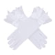 thumbnail image 2 of Guantes De Encaje Para Mujer, Guantes Duraderos Para Disfraces, Para Bodas, Banquetes, Fiestas Nocturnas, Color Blanco, 2 of 5