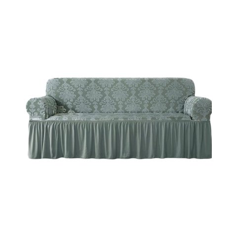 Genérico - Fundas 3 Cuerpos Texturizadas - Cubre Sillón Turkos D17