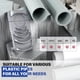 thumbnail image 2 of Herramienta De Desborrado Para Tubos De Plástico Desborradores De Tubos De Pvc Profesionales Seis Tamaños De Tubos 1 1 4 Pulgadas 4 Pulgadas, 2 of 3