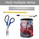 thumbnail image 5 of Henry Danger-theme Cylinder Pen Holder Pencil Organizer with Flannel Lining PVC Leather Material Cardboard Base for study work 10*8CM, 5 of 6