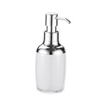 Bothyi - Botella De Loción/Champú Con Bomba De 280 Ml, Recargable Para Cocina, Baño, Granja, Color Blanco