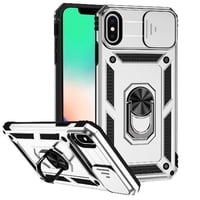 Estuche Gangxun Para Iphone Xs Max, Soporte Giratorio 360°, Estilo Mecánico Y Magnético
