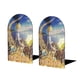 thumbnail image 1 of El Imaginario Sujetalibros decorativos temáticos, tope para estantería con base antideslizante, uso dual para hogar y oficina - 2 piezas, 1 of 6