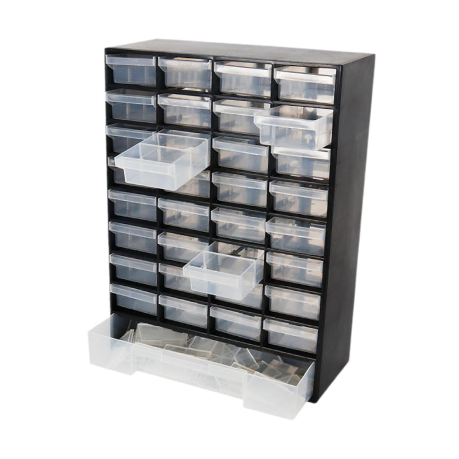 Bothyi - Organizador De Cajones Para Guardar Objetos Pequeños, Tuercas, Tornillos Y Garaje, Color Negro