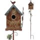 thumbnail image 1 of Casa para Pájaros MOCOME 23 cm Púrpura de Metal con Estaca para Jardín, 1 of 7