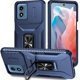 thumbnail image 1 of Funda Armada para Motorola Moto G22 con Tapa Deslizante y Soporte Magnético Giratorio Azul, 1 of 5