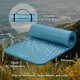 thumbnail image 2 of Esterilla de yoga Retrospec Solana de 1 m de grosor con correa de nailon Blue Mist, 2 of 7