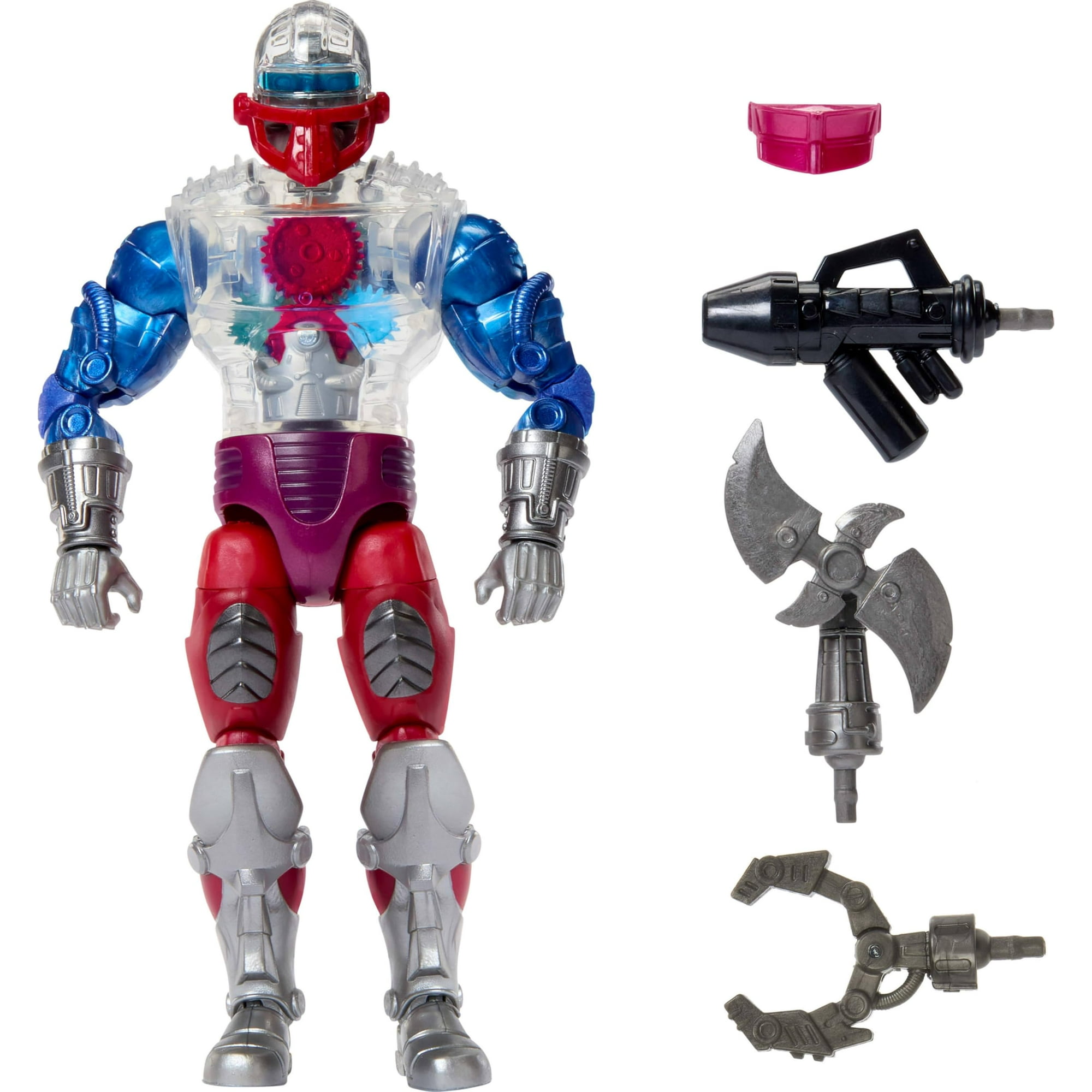 Figura De Acción Masters Of The Universe Masterverse Roboto 7