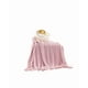 thumbnail image 1 of Piecera de cama manta sofá grueso 500g color rosa, 1 of 3