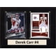 thumbnail image 1 of Placa Collectables de la NCAA Fresno State Bulldogs de Derek Carr, 1 of 1