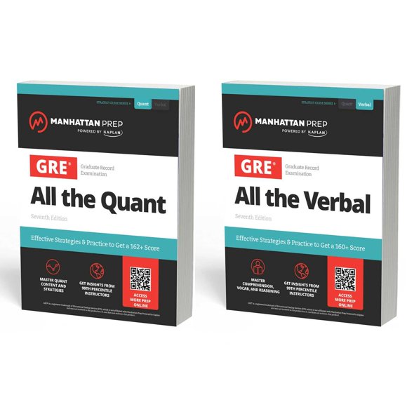 Preparación GRE Manhattan Prep – All the GRE: Estrategias y práctica del percentil 99