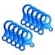 thumbnail image 2 of 10 Piezas 3 Agujeros Tienda Cuerda Sujetador Viento Cuerda Hebilla Tensor Azul, 2 of 5