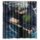 thumbnail image 1 of Cortina de ducha Naruto, juego de cortina de baño con ganchos, tamaño 66 x 72 pulgadas, 1 of 3