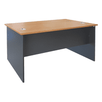 Muebles Santa Ana - Escritorio Recto 160 Esr160 Peral Con Grafito