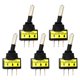 thumbnail image 2 of 5 unids 12 v 20a led luz spst con./desc. 3pins interruptor basculante rojo, 2 of 5