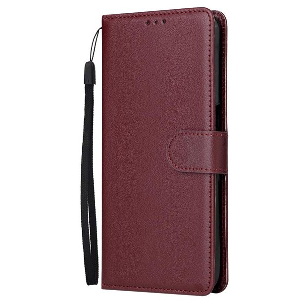 Funda Cartera para Samsung Galaxy A36 5G con Tarjetero, Soporte y Cordón - Protección Rojo