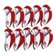 thumbnail image 3 of 10x Golf Iron Headcover Set Golf Club Head Cover Golfer Gift Se Adapta A Todas Las Marcas Rojo, 3 of 5