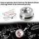 thumbnail image 4 of Adaptador de cubo de volante GSTP Billet de 5 y 6 orificios, 4 of 7