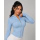 thumbnail image 4 of Chaqueta Deportiva Para Mujer Cierre Completo Capucha Y Pasadedo, 4 of 5