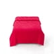 thumbnail image 4 of Frazada Tamaño 2p Plaza Con Textura De Flores Color Rojo, 4 of 4